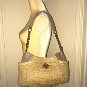 Simply Vera Vera Wang  Hobo White Kinit Women Bag